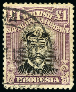 Stamp of Rhodesia 1892-1924 Attractive old-time collection of Arms, Double Heads and Admiral issues