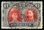 Stamp of Rhodesia 1892-1924 Attractive old-time collection of Arms, Double Heads and Admiral issues