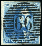 Stamp of Belgium » Belgique. 1849 Epaulettes - Émission Oblitérations de perception ouvertes au 1 juillet 1849 sur les Epaulettes : 273 exemplaires