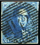 Stamp of Belgium » Belgique. 1849 Epaulettes - Émission Oblitérations de perceptions ouvertes après le 9