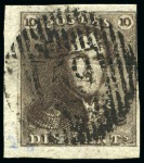 Stamp of Belgium » Belgique. 1849 Epaulettes - Émission Ensemble de 18 exemplaires des 10 et 20 cent. Epaulettes