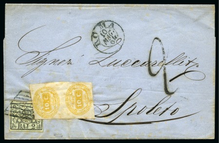 Stamp of Italian States » Papal States Small selection of 37 covers & 2 fronts franked with