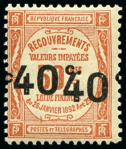 Stamp of France » Timbres-Taxe 1871-1982, Collection très avancée sur pages, presque