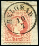 Stamp of Serbia 1866-1914, Remarkable collection of Serbia in one album,
