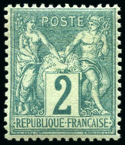 Stamp of France 1876-99 Collection de 28 timbres au Type Sage sélectionnés