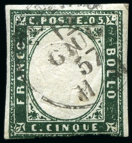 Stamp of Italian States » Sardinia 1855-63, Extensive specialised reference collection