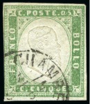 Stamp of Italian States » Sardinia 1855-63, Extensive specialised reference collection