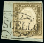 Stamp of Italian States » Sardinia 1855-63, Extensive specialised reference collection