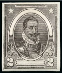 Stamp of Ireland » Essays & Proofs (E1-E167) Valdivia complete set of all ten colours in imperforate