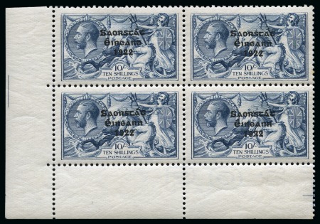 Stamp of Ireland » 1925 Narrow Date Overprints (T66-T68) 2s6d to 10s complete set of three, in mint lightly
