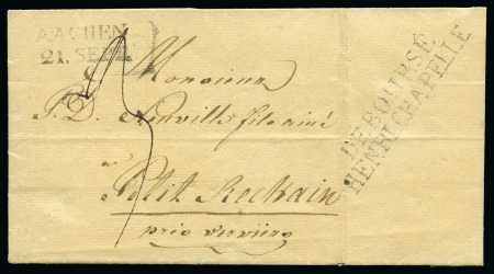 Stamp of Belgium » Belgique. Histoire Postale Ensemble de 13 lettres avec marques de départ ou de