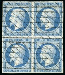 Stamp of France » Collections 1849-1945, Sélection de timbres et lettres intéressantes dont Yv. 5 en paire, 15 