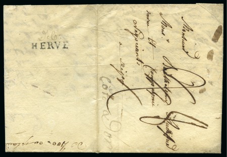 Stamp of Belgium » Belgique. Histoire Postale Ensemble de 50 lettres de Herve dont boîtes rurales,