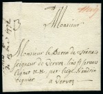 Stamp of Belgium » Belgique. Histoire Postale Ensemble de 53  lettres de Huy avec boîtes rurales,