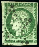 Stamp of France » Collections 1849-1870, Sélection de pièces dont Yv. 1b, 2b, 2c