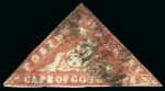 Stamp of South Africa » Cape of Good Hope 1853-1864 An extremely rare and desirable collection of Cape Triangulars