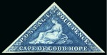 Stamp of South Africa » Cape of Good Hope 1853-1864 An extremely rare and desirable collection of Cape Triangulars