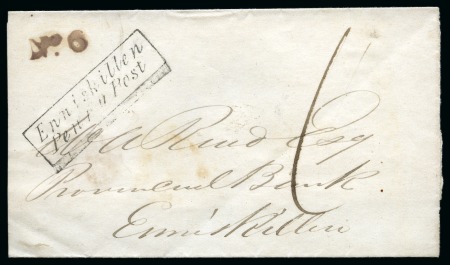 Stamp of Ireland » Collections 1835-59, PENNY POST collection in two binders with 75 items