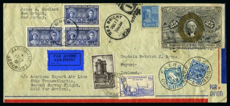 Stamp of Ireland » Airmails 1939 Collection of Transtlantic flights by flying boat by Pan American Airways in 4 albums
