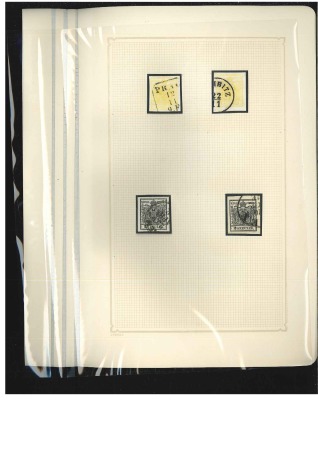Stamp of Austria 1850-61, Highly attractive used collection from th