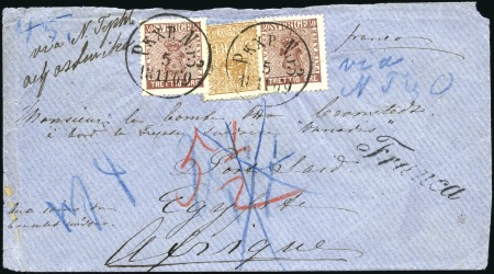 Stamp of Egypt » Suez-Canal Company The only cover mailed to Port Said during the Inau