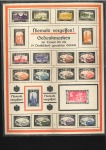 Stamp of Germany » Germany Collections and Large Lots 1918 Collection of Mourning vignette stamps for th