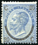 Stamp of Italy » Italy and Areas Collections and Lots 1879-89 1c to 5L mint part set of eleven values al