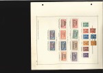 Stamp of Germany » Germany Collections and Large Lots 1920-23, MEMEL mint and used collection on printed