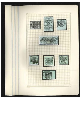 Stamp of Italy » Italy and Areas Collections and Lots 1852-68, PAPAL STATES attractive used collection w