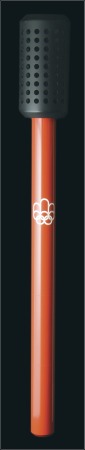 Stamp of Olympics Torches: Official Torch in aluminum, 66 cm tall, s