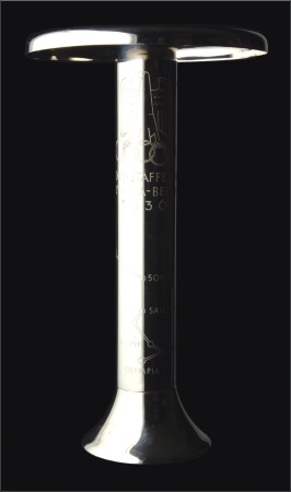 Stamp of Olympics Torches: Official Torch in steel made by Krupp Fac