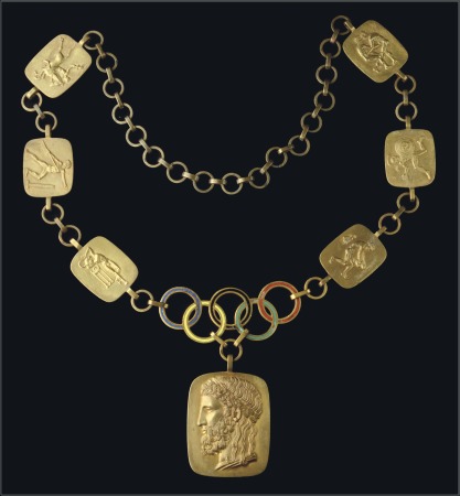 Stamp of Olympics » 1936 Berlin The Official Golden Chain of Office for the member