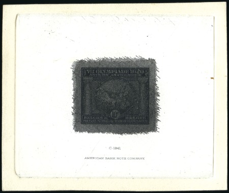 Stamp of Olympics » 1920 Antwerp American Bank Note Co. 1929 reprints of the criss-