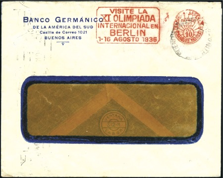 Stamp of Olympics 1936 "Visite la XI Olimpiada Internacional en Berl