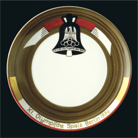 Stamp of Olympics Plate: 1936 Olympic commemorative multi-coloured h