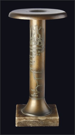 Stamp of Olympics Torches: Commemorative Miniature Torch in bronze, 
