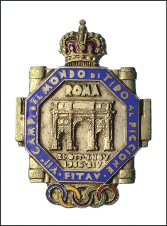 Stamp of Olympics 1936 Pigeon Shooting World Championship in Rome, O