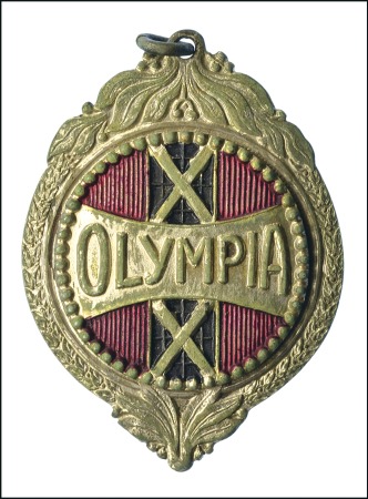 Stamp of Olympics Medals: Dutch Olympia Cycling Championship First P