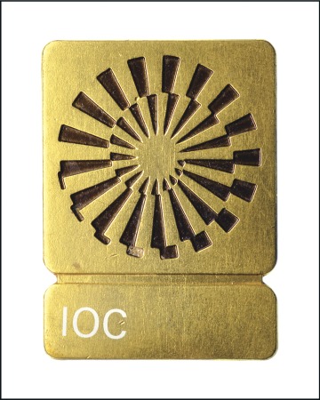 Stamp of Olympics » 1972 Munich Badges: 1972 International Olympic Committee, gold