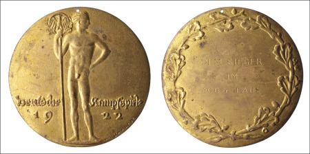 Stamp of Olympics 1922 Deutsche Kampfspiele - German National Olympi