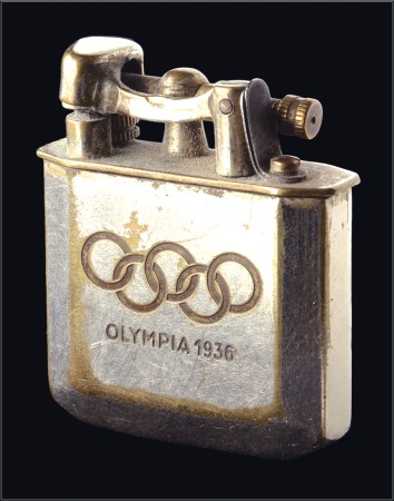 Stamp of Olympics Miscellaneous: 1936 Cigarette Lighter, 40mm x 50mm