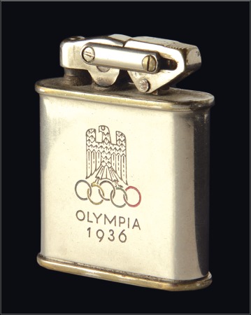 Stamp of Olympics Miscellaneous: 1936 Cigarette Lighter, 38mm x 47mm