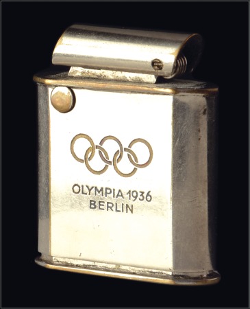 Stamp of Olympics Miscellaneous: 1936 Cigarette Lighter, 38mm x 45mm