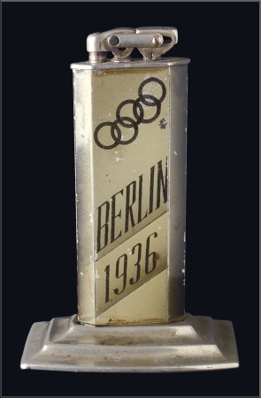 Stamp of Olympics Miscellaneous: 1936 Desk Cigarette Lighter, 75mm x