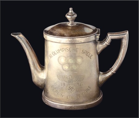 Stamp of Olympics Miscellaneous: 1936 Silver Commemorative Coffee Po