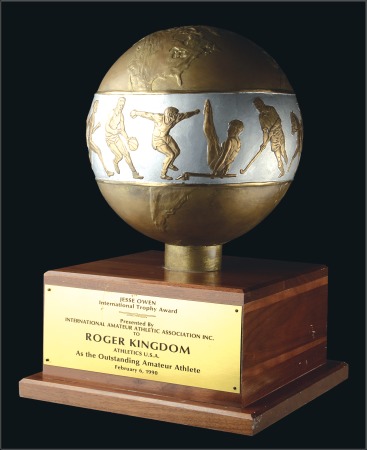 Stamp of Olympics The Jesse Owens International Athletic Trophy - Wo