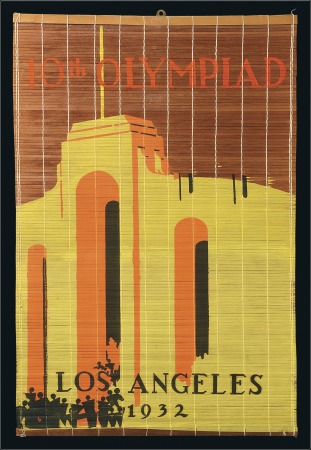 Stamp of Olympics » 1932 Los Angeles Miscellaneous: Olympic Stadium bamboo wall hanging