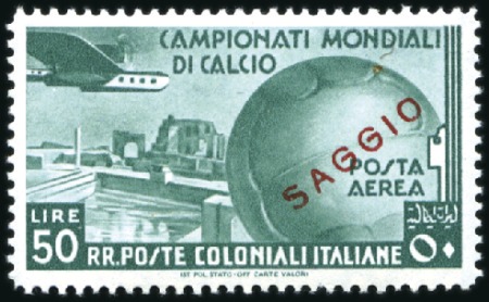 Stamp of Olympics 1934 WORLD CUP: 1934 Italian Colonies World Cup mi