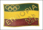 Stamp of Olympics » 1960 Rome 1960 Rome NOC pin badges of the Ethiopia team and 