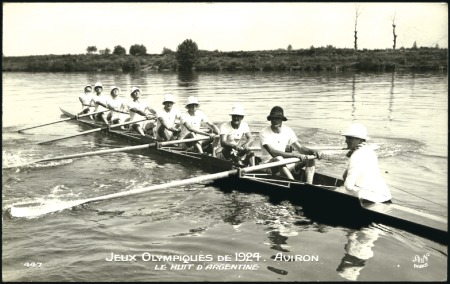 Stamp of Large Lots and Collections 1896-1936, OLYMPIC GAMES & SPORT POSTCARDS: 146 pi